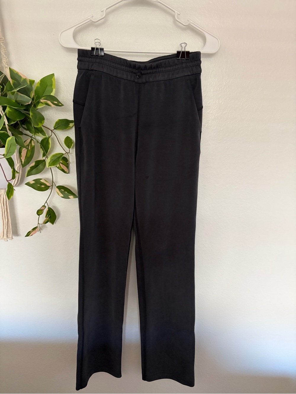 Classic Gray Lululemon Wide-Leg Pants